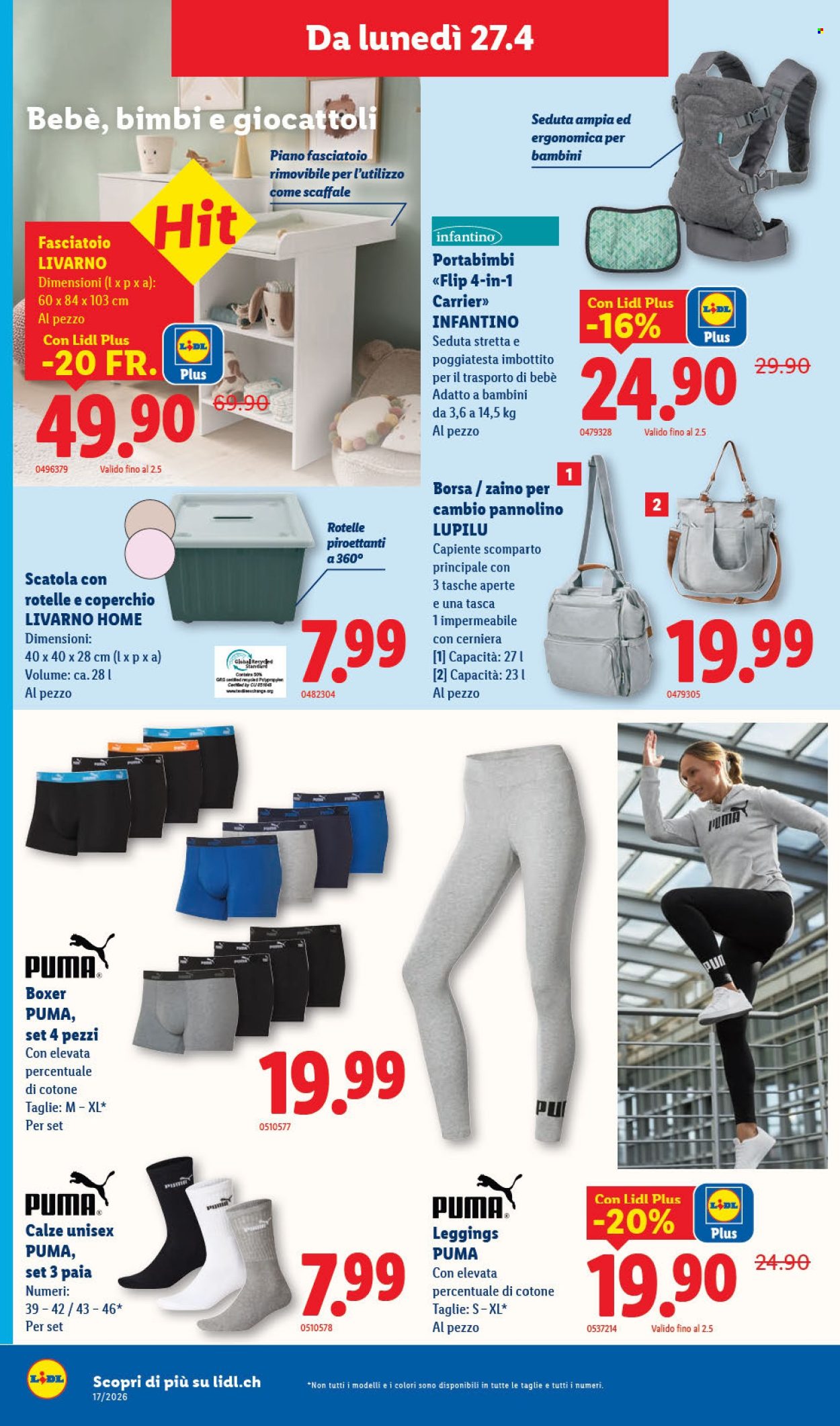 Volantino Lidl - 23.4.2026 - 29.4.2026. Pagina 28. Pagina 28
