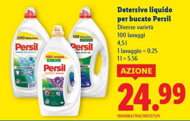 Detersivo liquido per bucato Persil