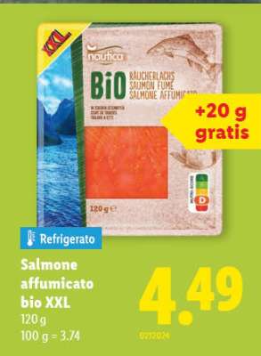 Salmone affumicato bio XXL