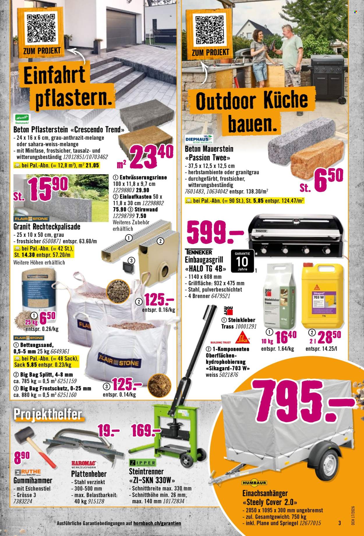 Volantino Hornbach - 21.4.2026 - 18.5.2026. Pagina 3. Pagina 3