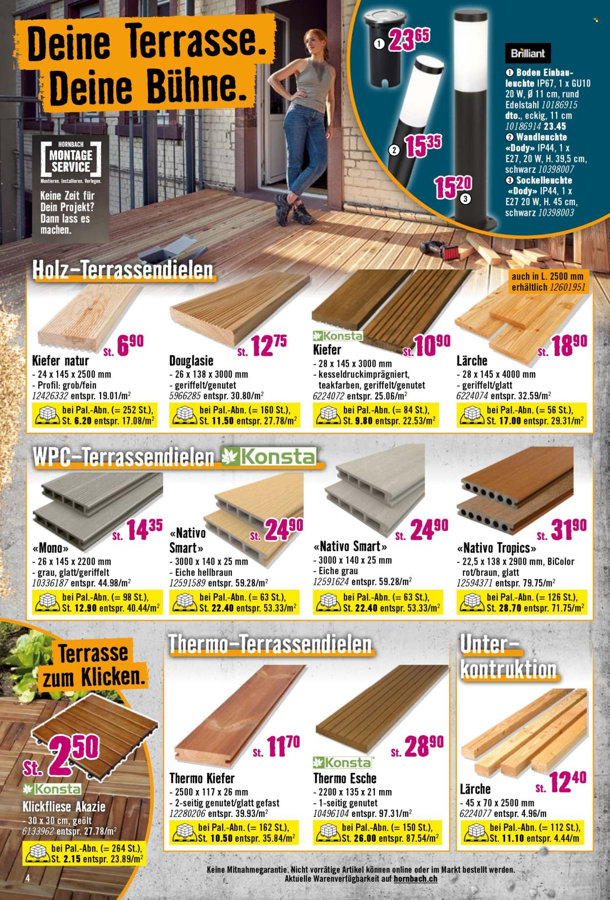Volantino Hornbach - 21.4.2026 - 18.5.2026. Pagina 4. Pagina 4