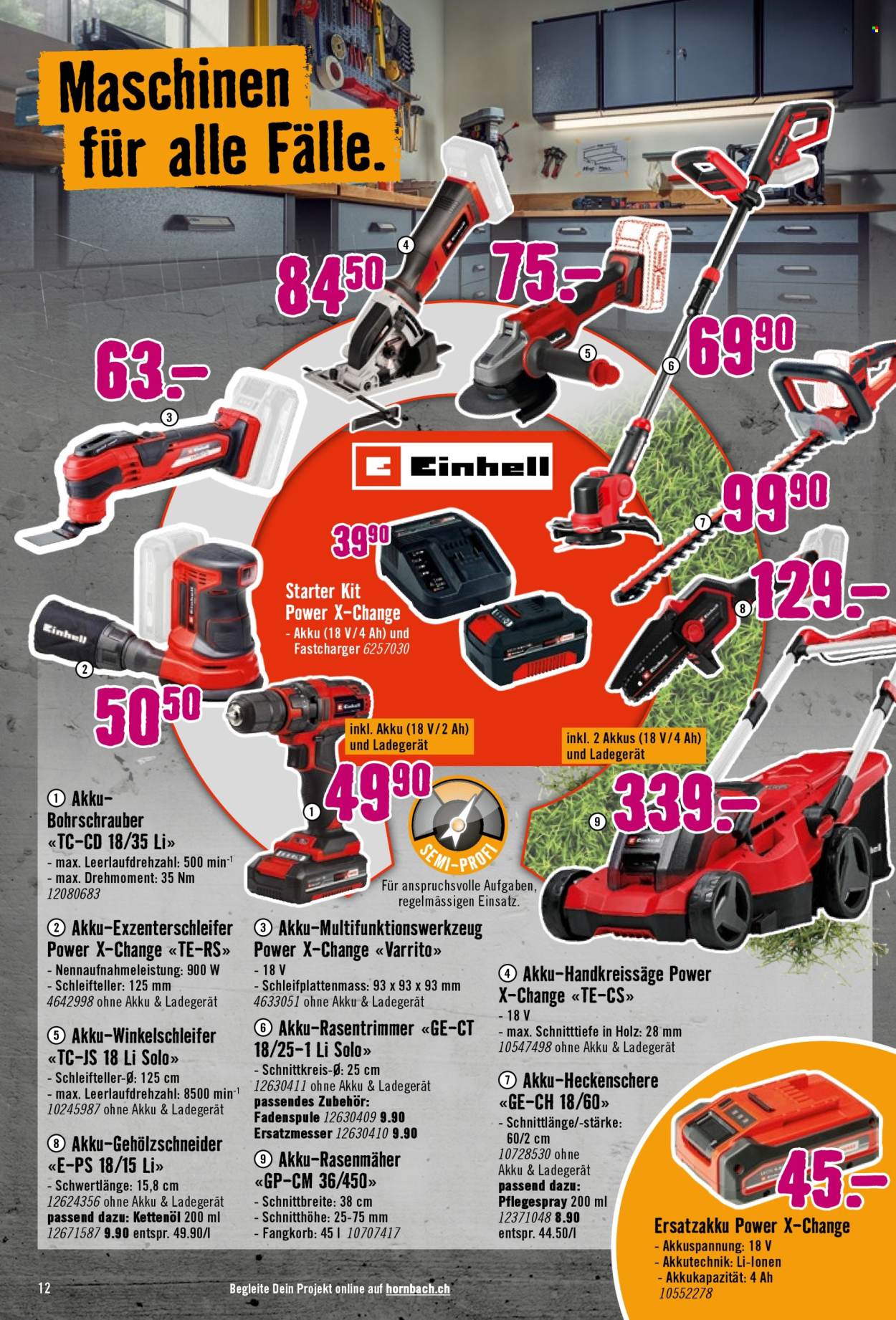 Volantino Hornbach - 21.4.2026 - 18.5.2026. Pagina 12. Pagina 12