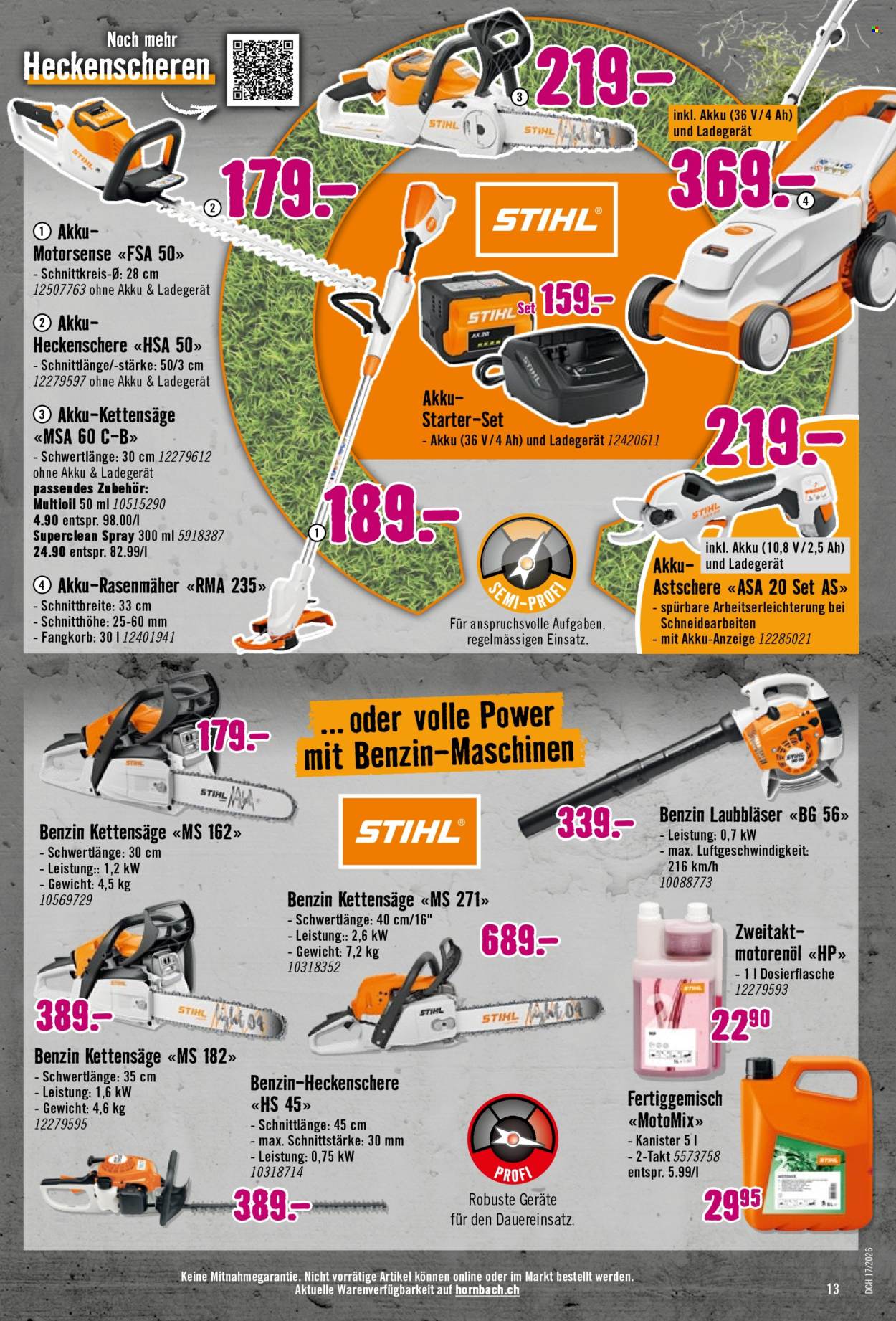 Volantino Hornbach - 21.4.2026 - 18.5.2026. Pagina 13. Pagina 13