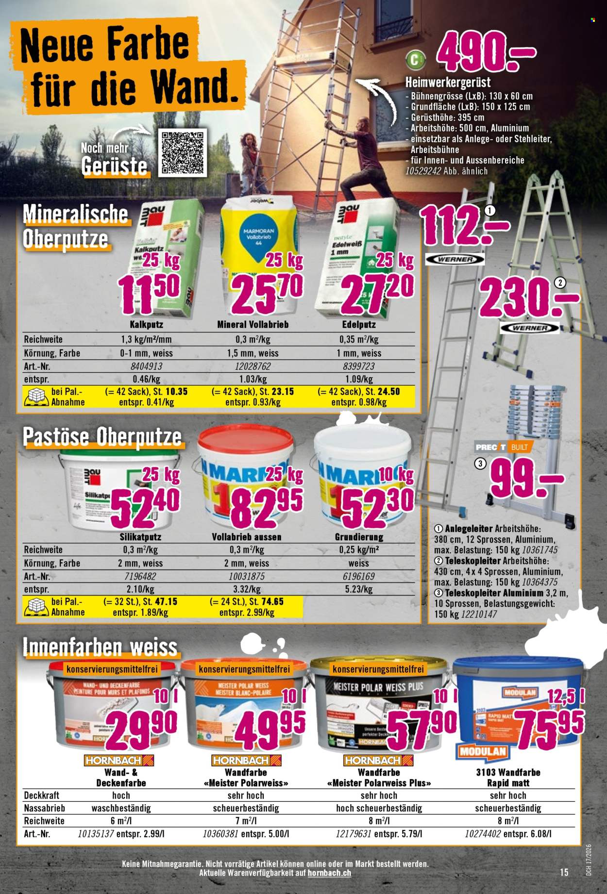 Volantino Hornbach - 21.4.2026 - 18.5.2026. Pagina 15. Pagina 15