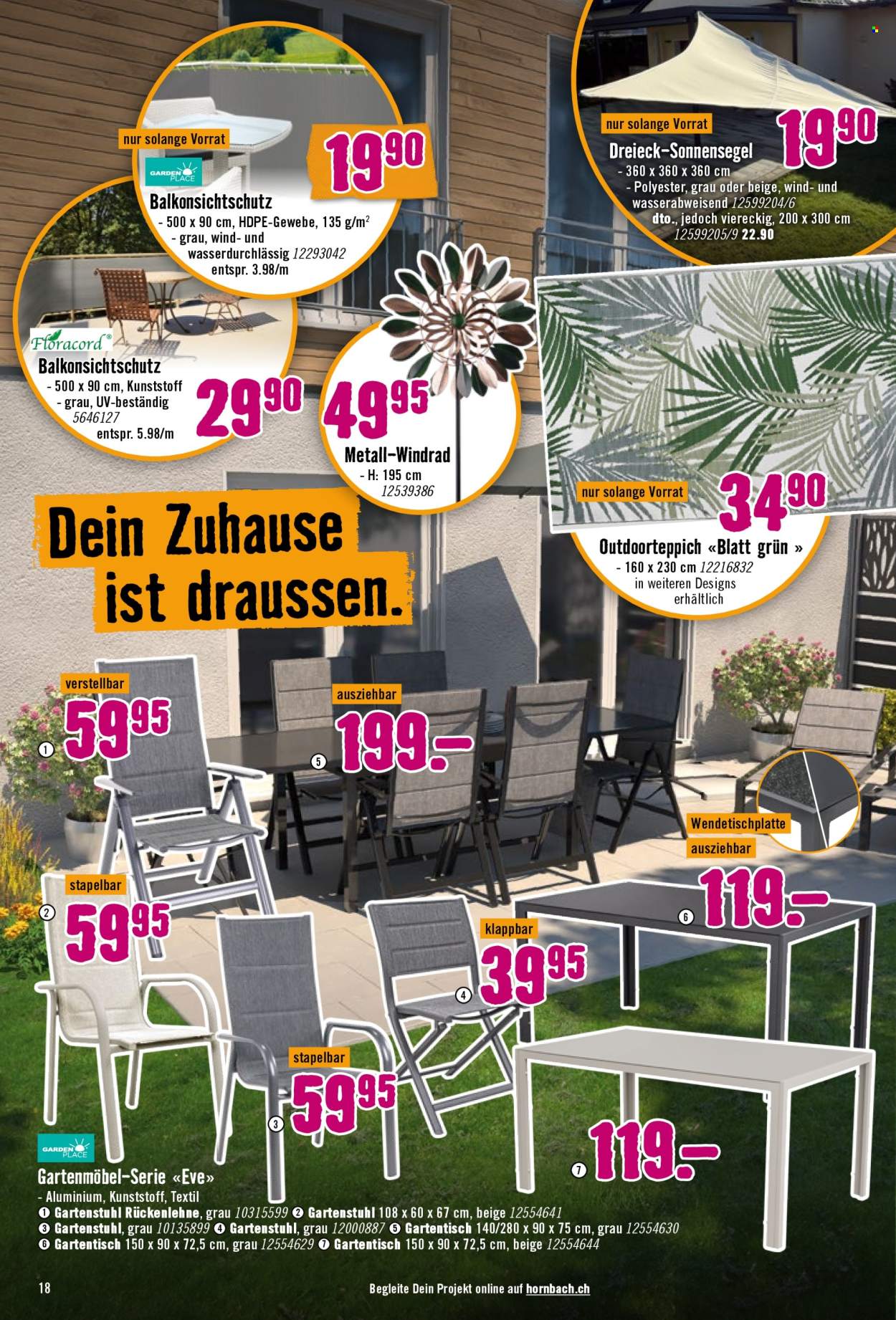 Volantino Hornbach - 21.4.2026 - 18.5.2026. Pagina 18. Pagina 18