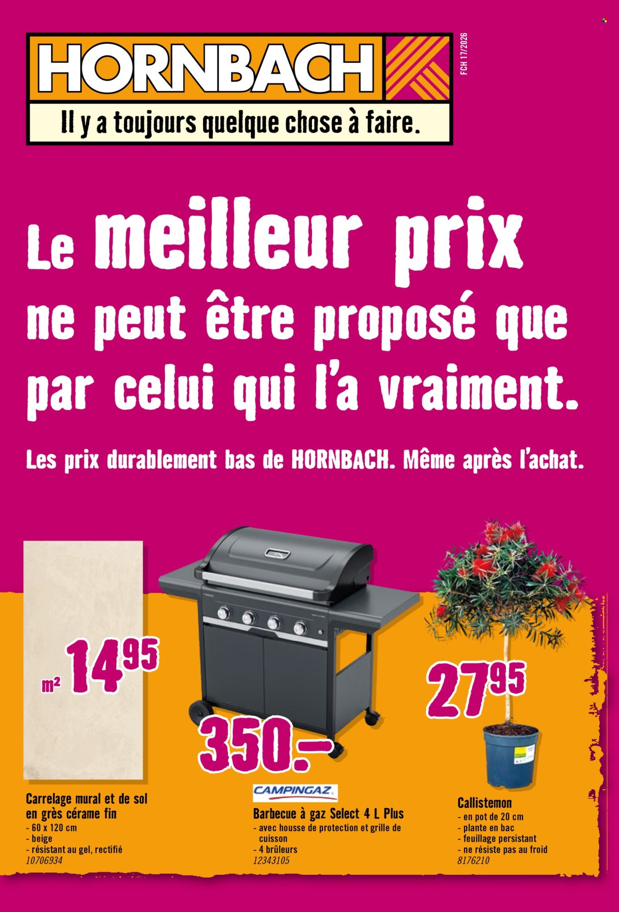 Volantino Hornbach - 21.4.2026 - 18.5.2026. Pagina 1. Pagina 1