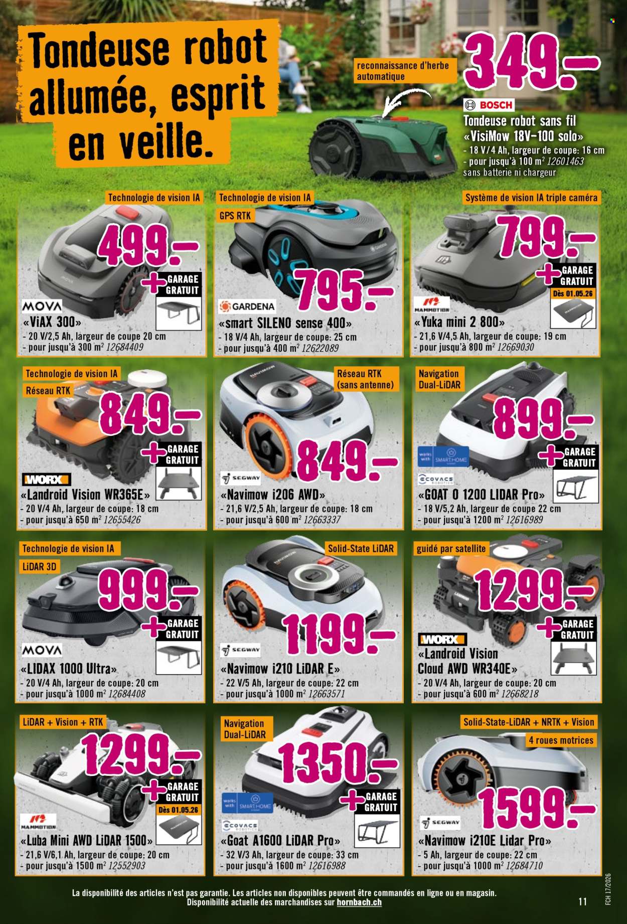 Volantino Hornbach - 21.4.2026 - 18.5.2026. Pagina 11. Pagina 11