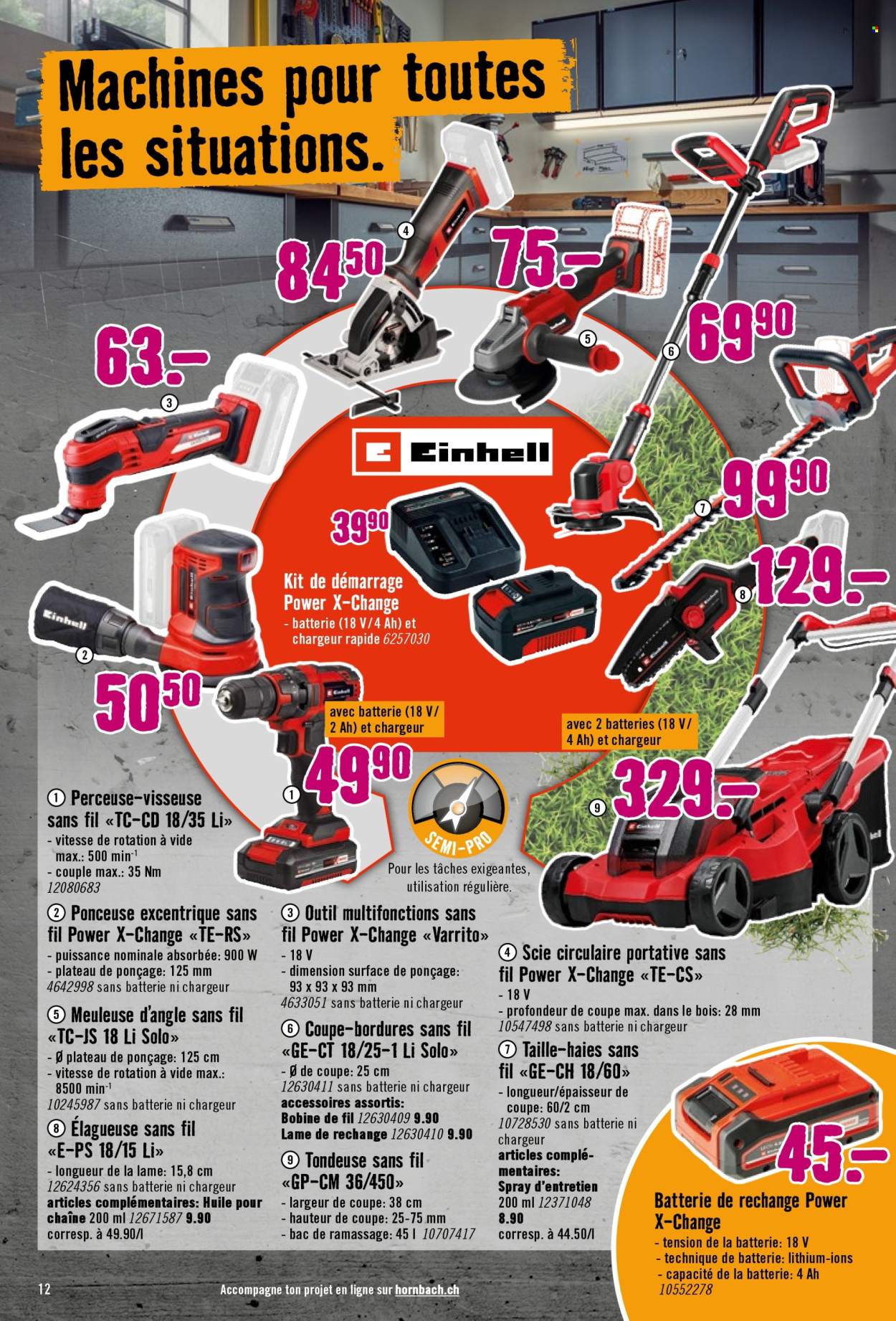 Volantino Hornbach - 21.4.2026 - 18.5.2026. Pagina 12. Pagina 12