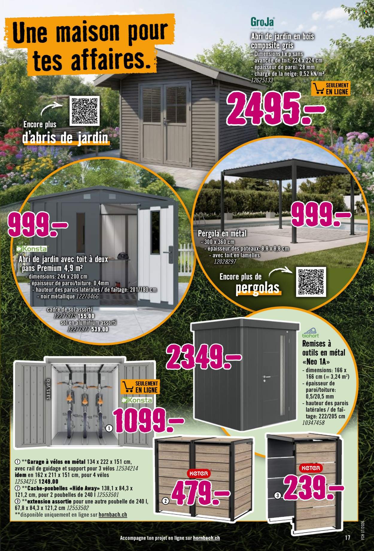 Volantino Hornbach - 21.4.2026 - 18.5.2026. Pagina 17. Pagina 17