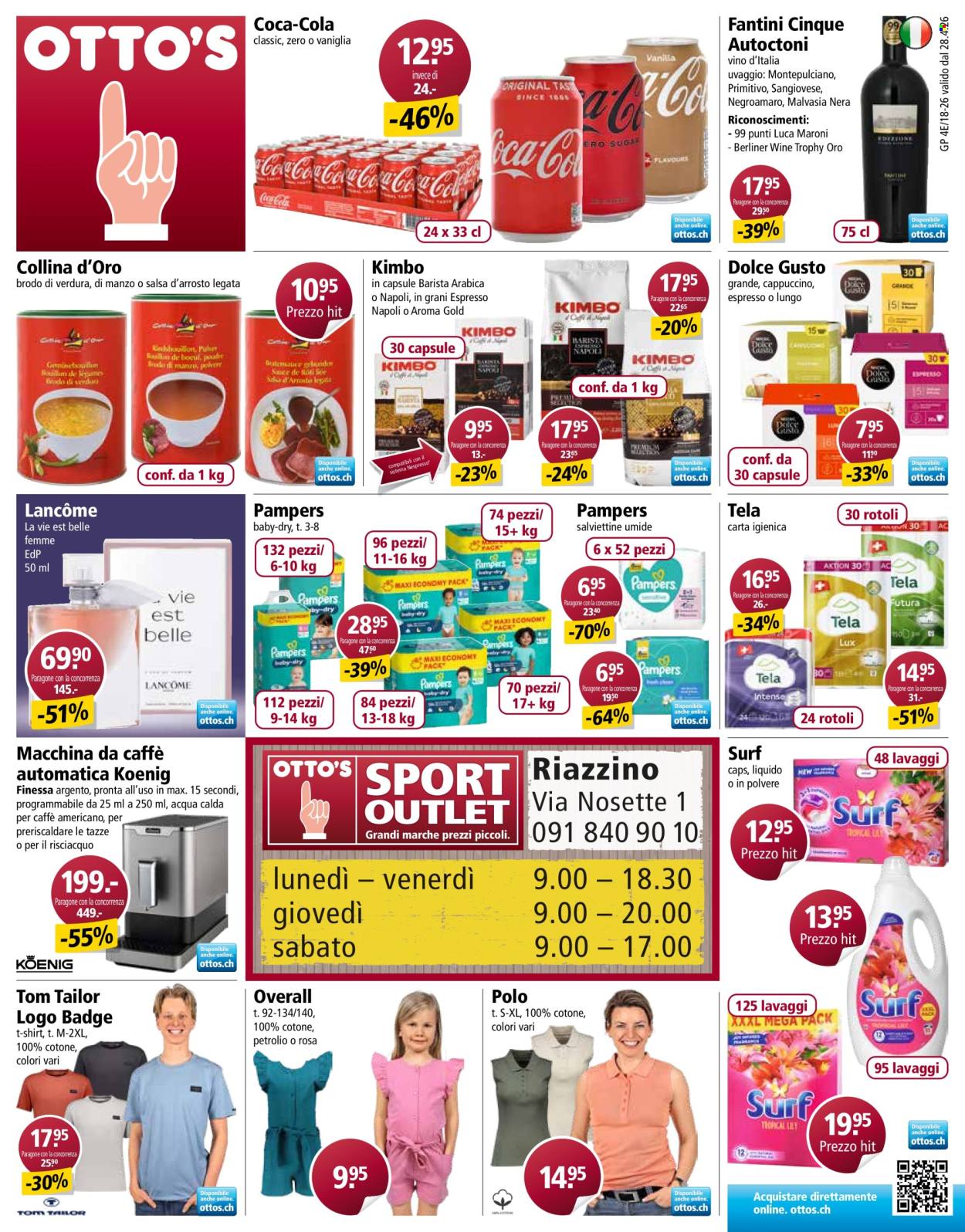 Volantino Otto's - 28.4.2026 - 4.5.2026. Pagina 1. Pagina 1