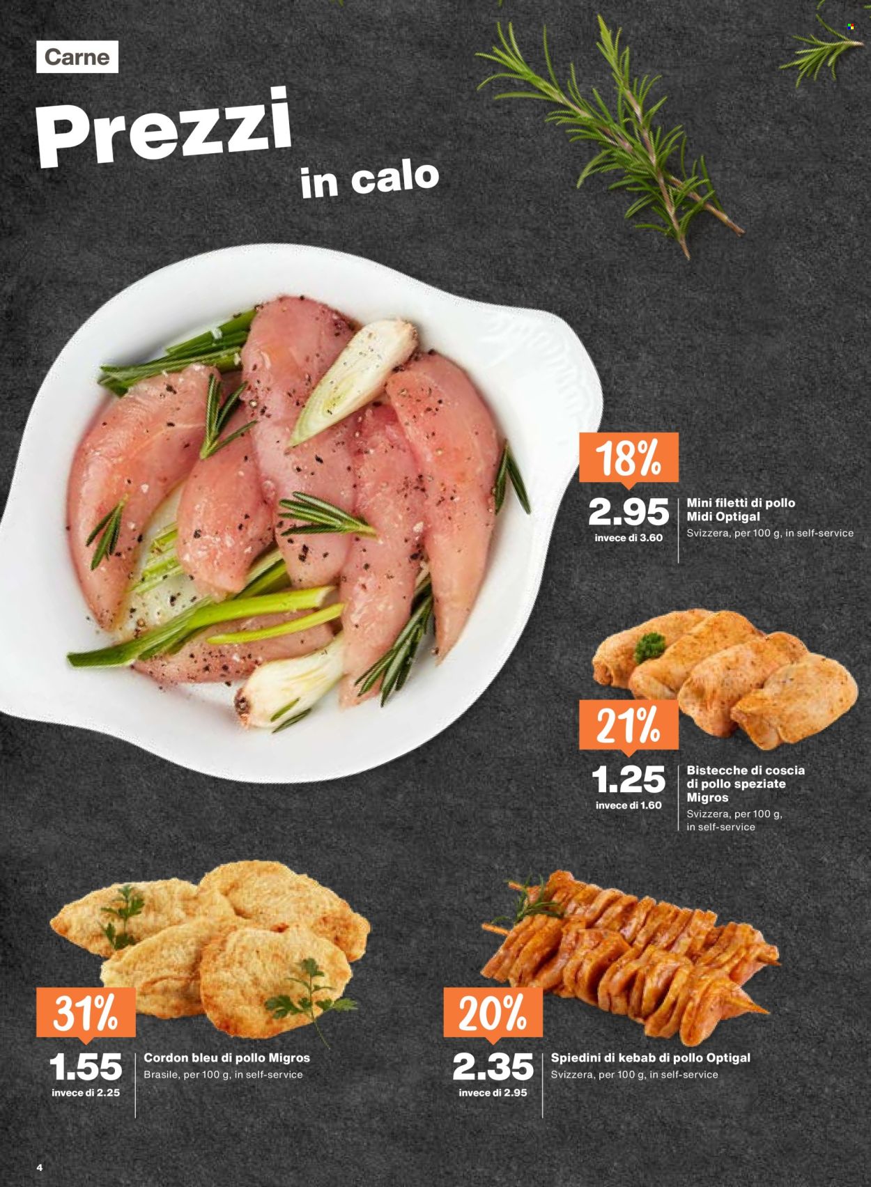 Volantino Migros - 23.4.2026 - 29.4.2026. Pagina 4. Pagina 4