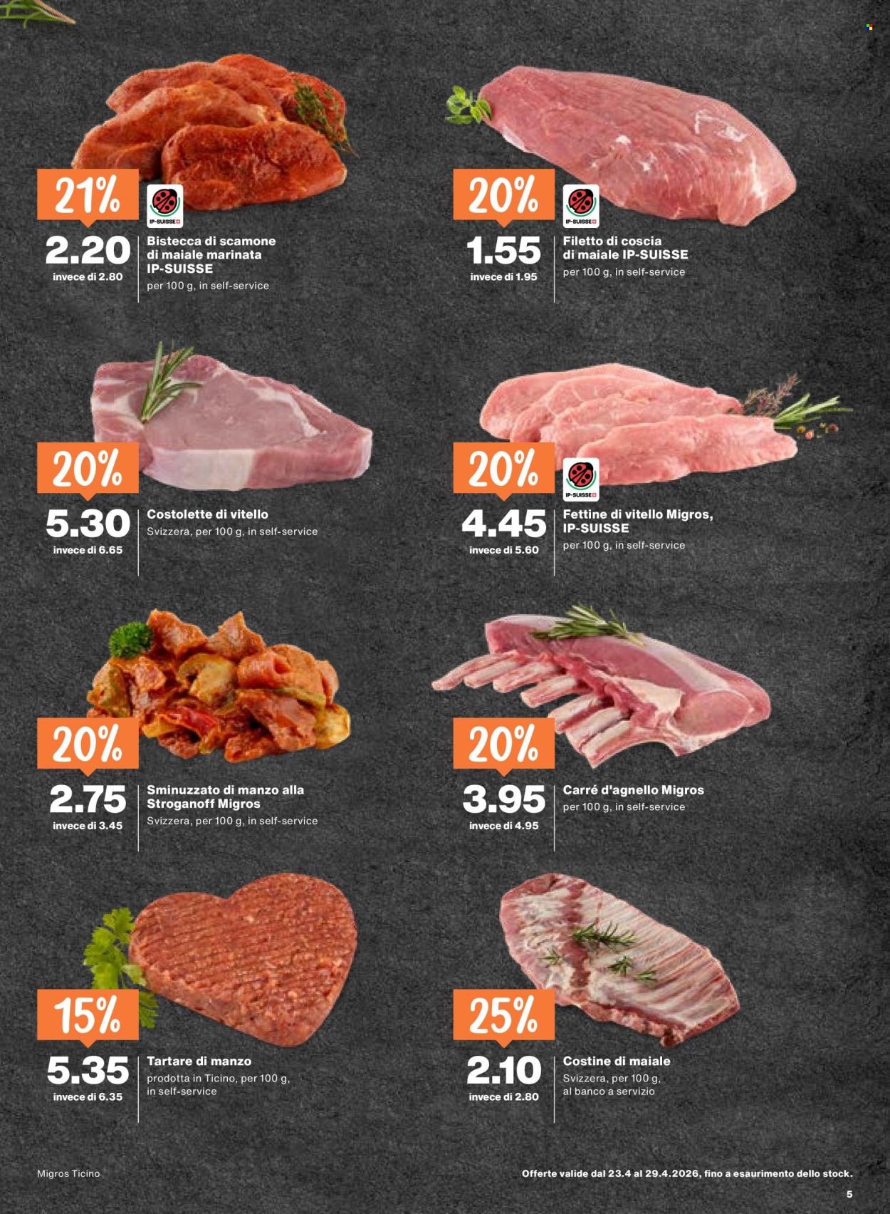 Volantino Migros - 23.4.2026 - 29.4.2026. Pagina 5. Pagina 5