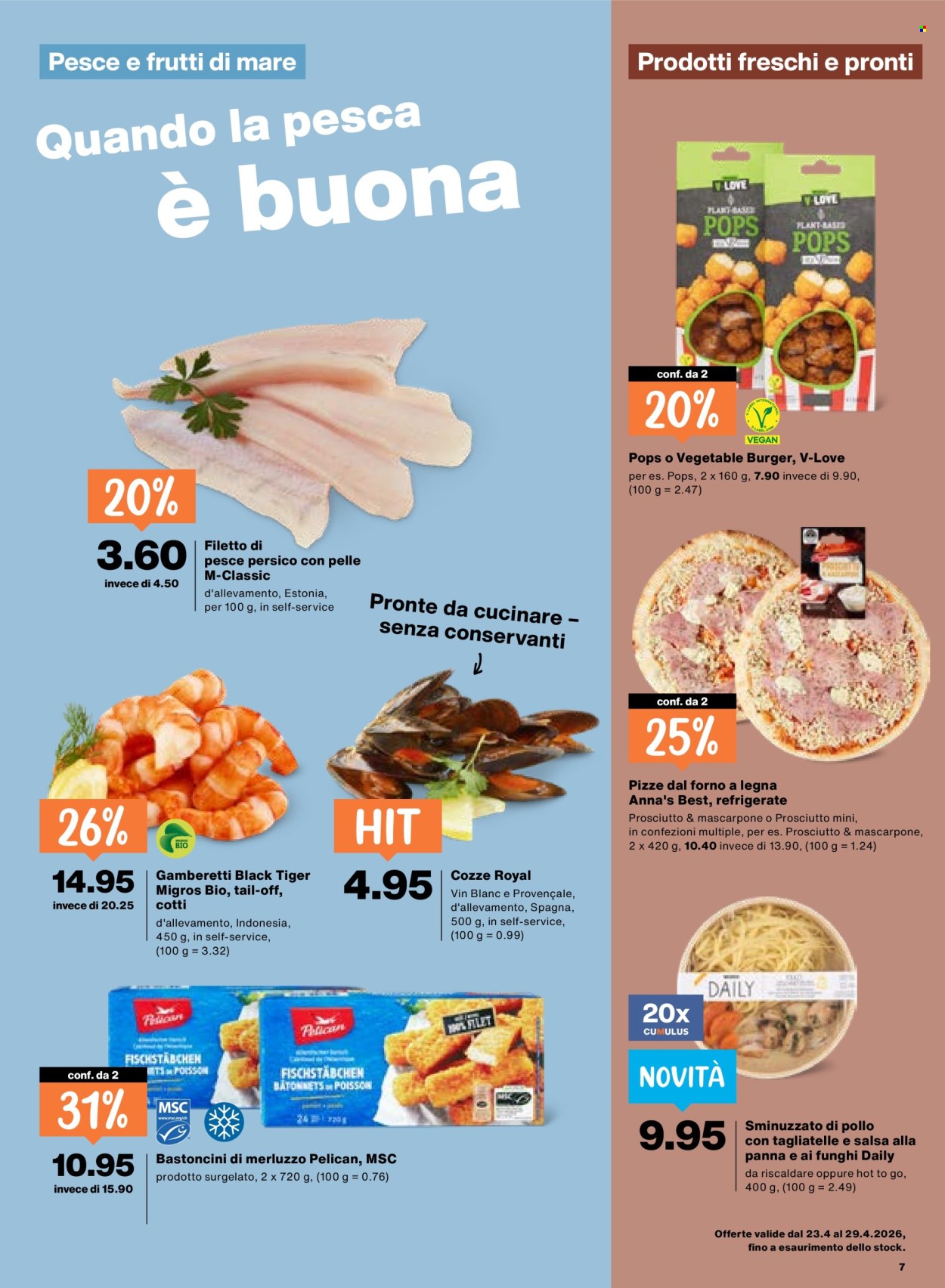 Volantino Migros - 23.4.2026 - 29.4.2026. Pagina 7. Pagina 7