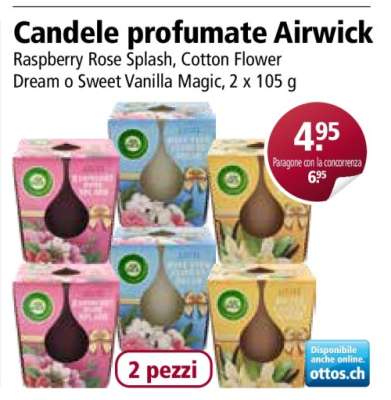 Candele profumate Airwick