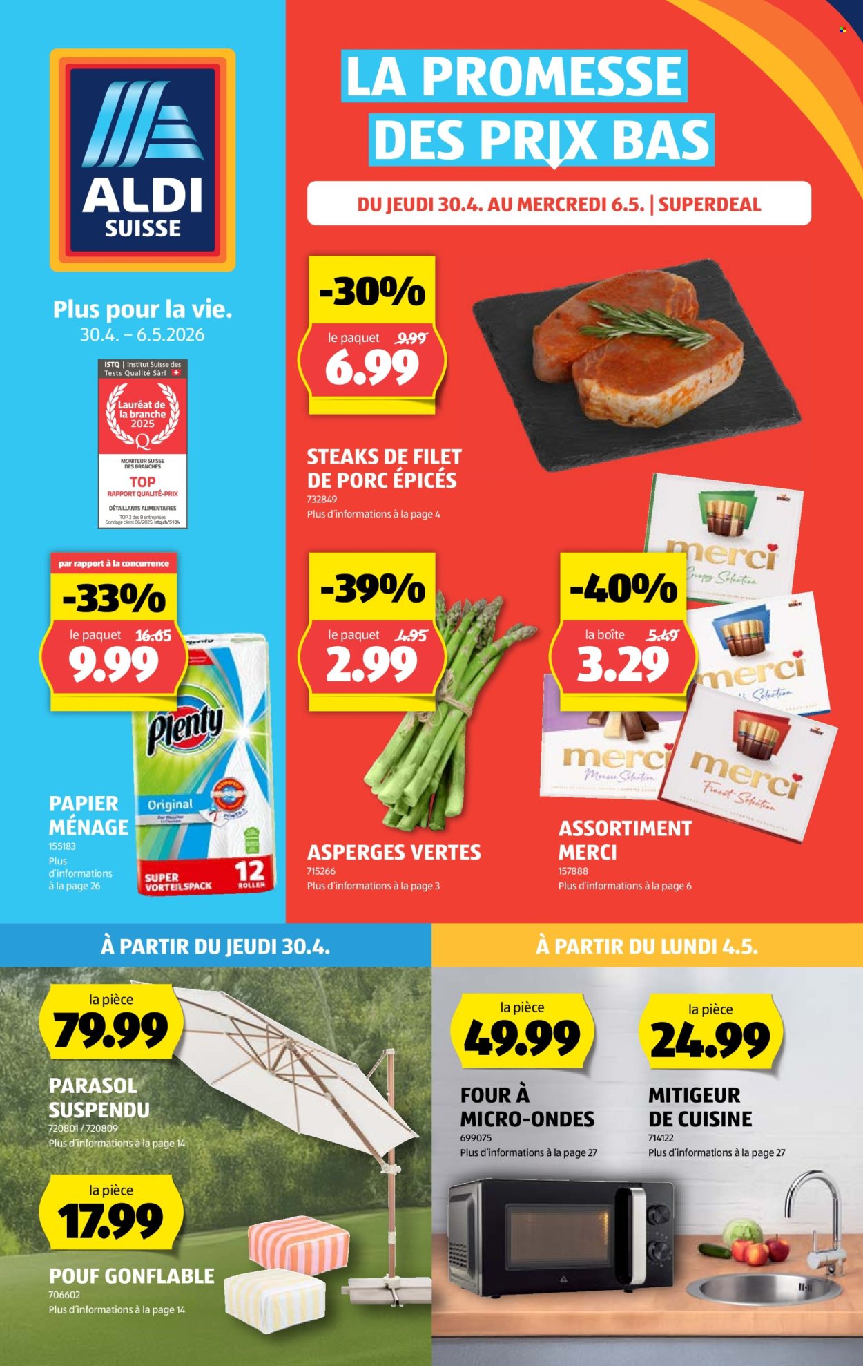 Volantino Aldi - 30.4.2026 - 6.5.2026. Pagina 1. Pagina 1