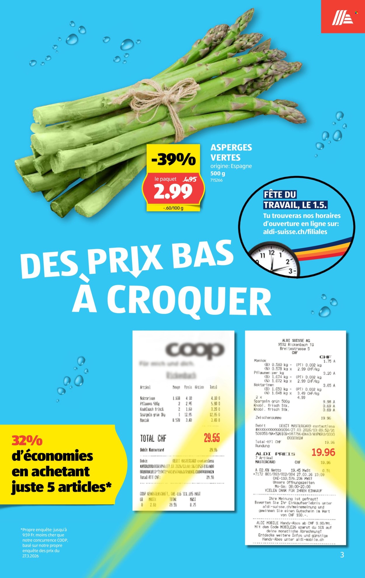 Volantino Aldi - 30.4.2026 - 6.5.2026. Pagina 3. Pagina 3