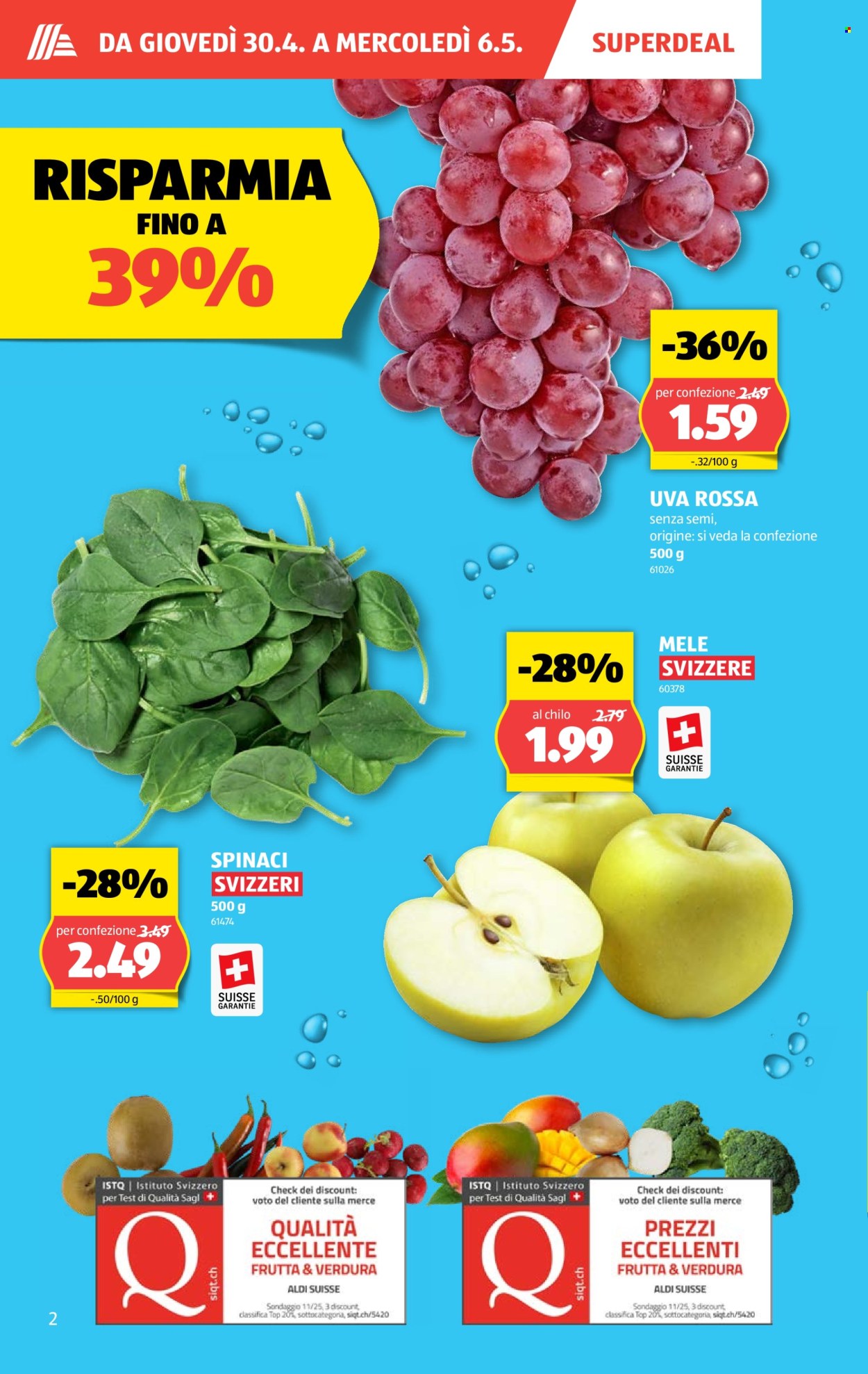 Volantino Aldi - 30.4.2026 - 6.5.2026. Pagina 2. Pagina 2