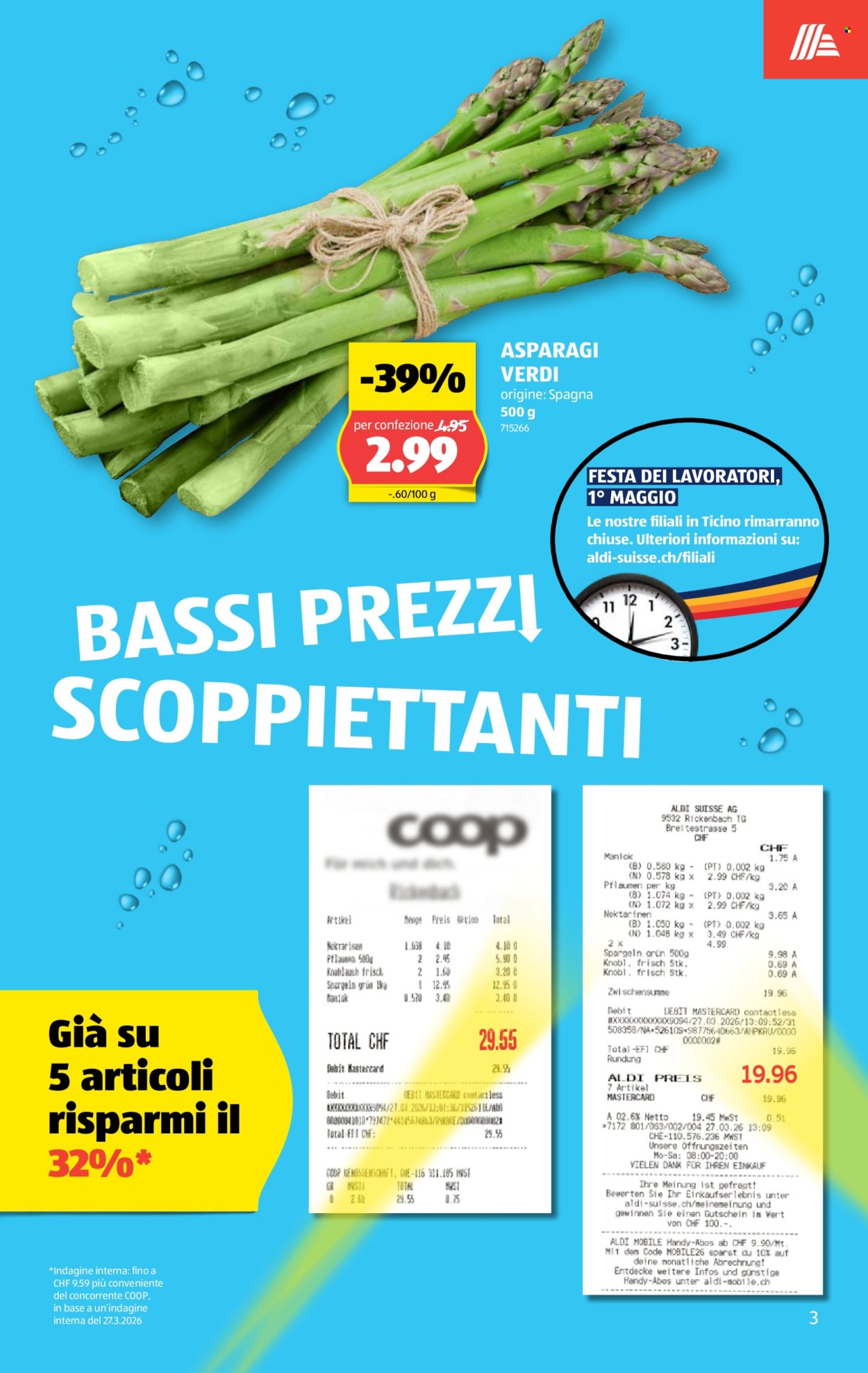 Volantino Aldi - 30.4.2026 - 6.5.2026. Pagina 3. Pagina 3