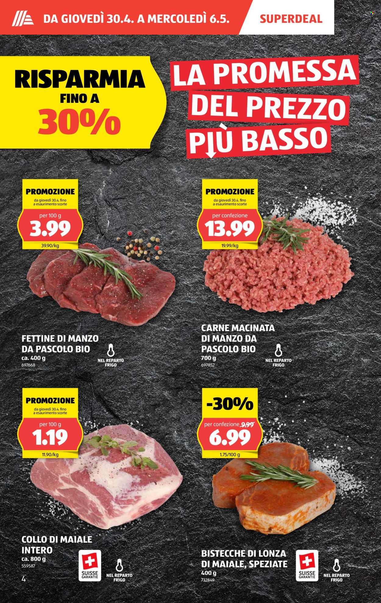 Volantino Aldi - 30.4.2026 - 6.5.2026. Pagina 4. Pagina 4