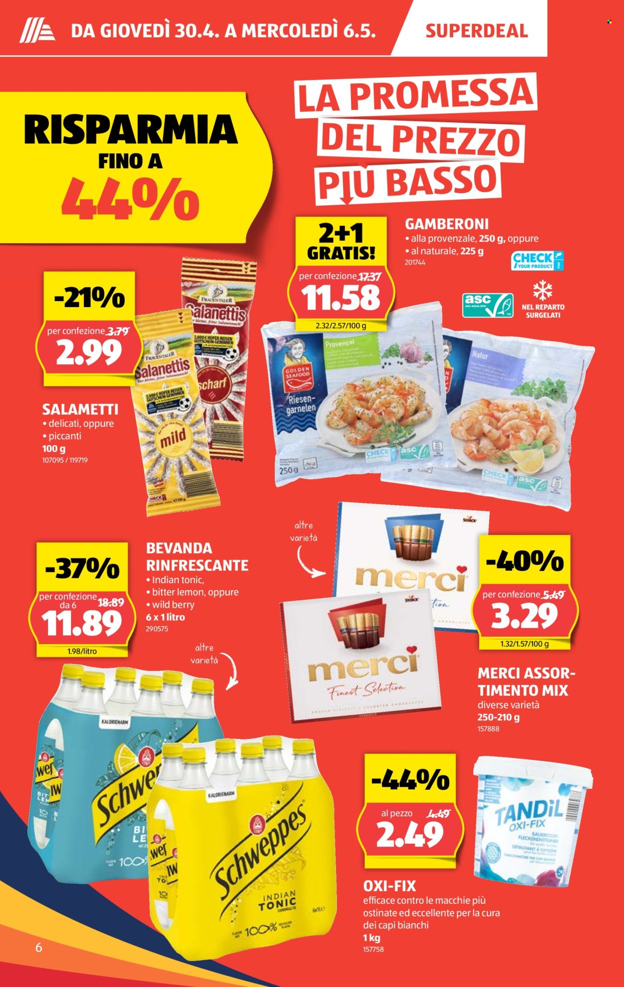 Volantino Aldi - 30.4.2026 - 6.5.2026. Pagina 6. Pagina 6
