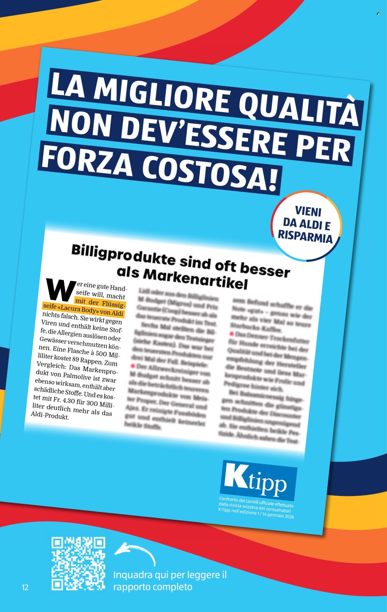 Volantino Aldi - 30.4.2026 - 6.5.2026. Pagina 12. Pagina 12