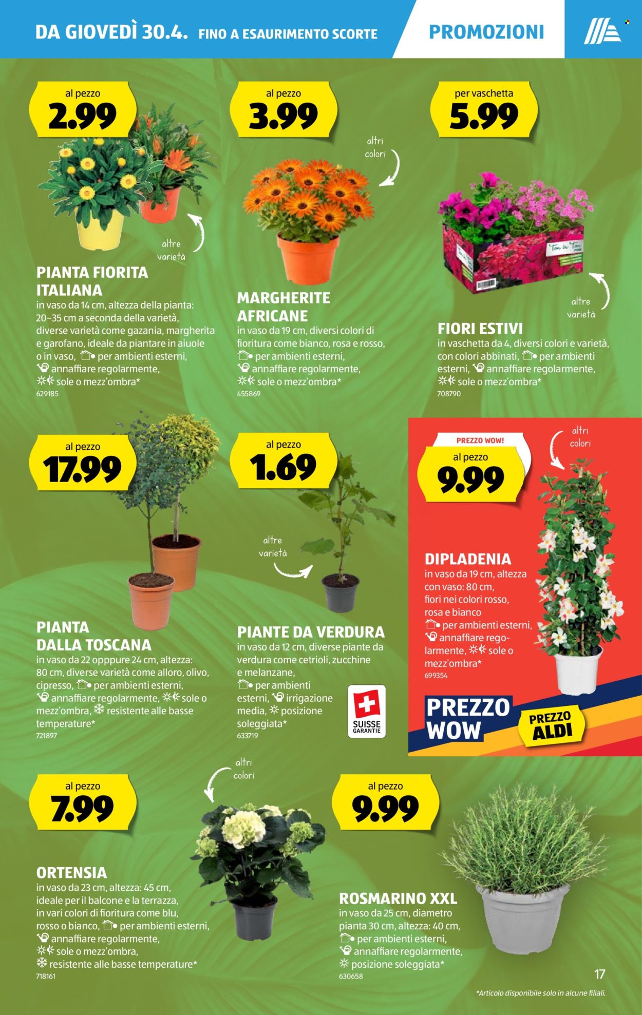 Volantino Aldi - 30.4.2026 - 6.5.2026. Pagina 17. Pagina 17