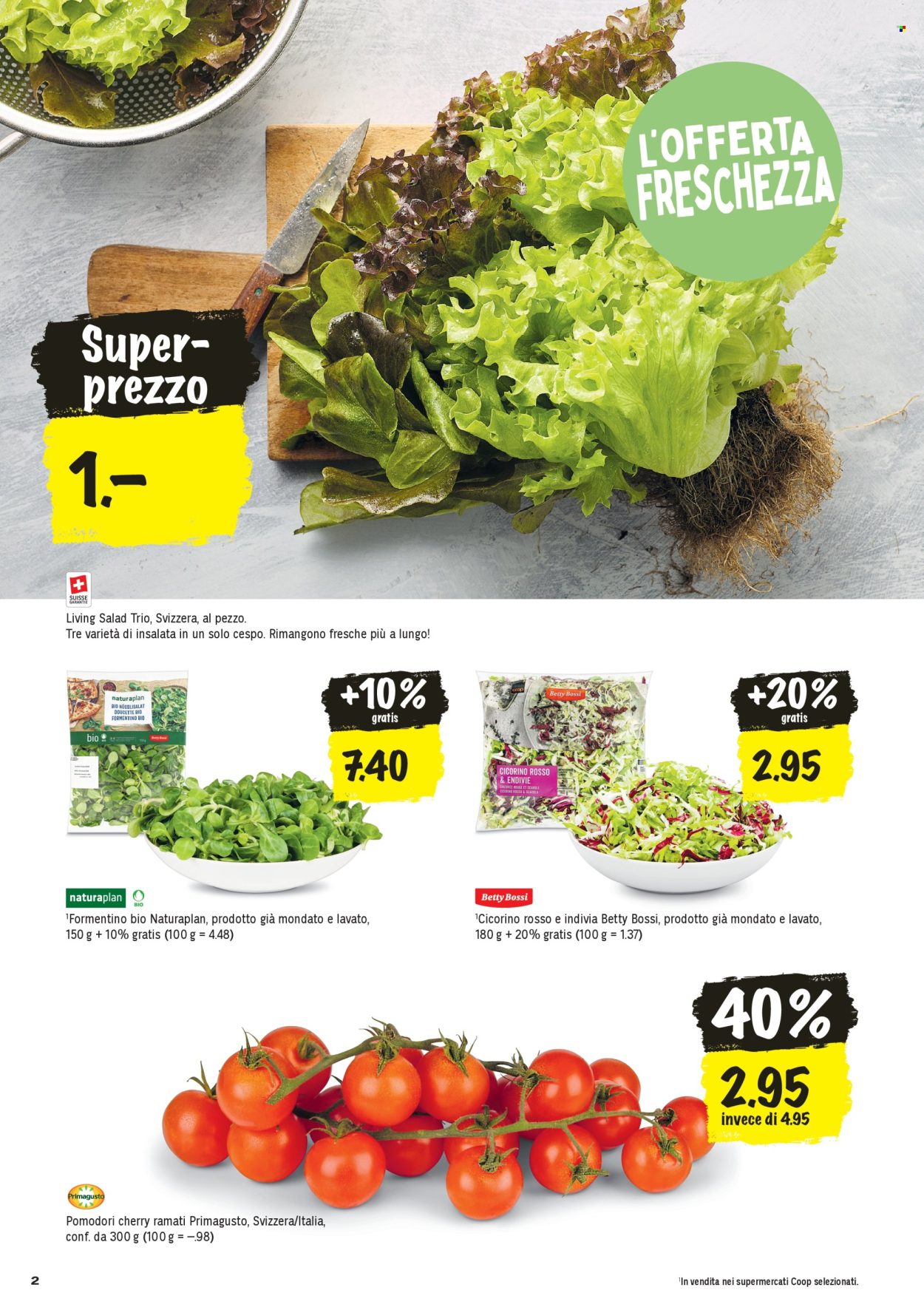 Volantino Coop - 23.4.2026 - 29.4.2026. Pagina 2. Pagina 2