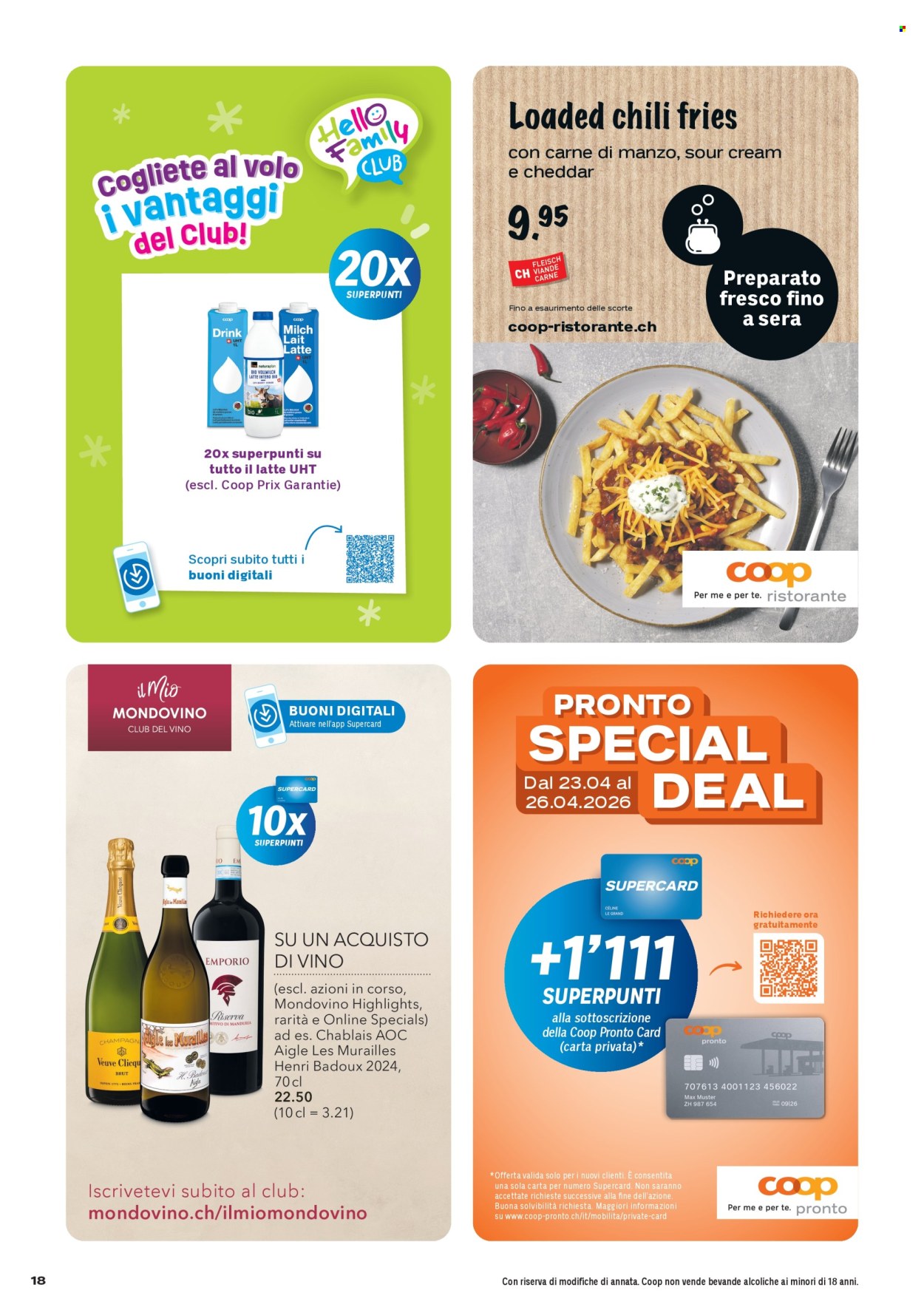 Volantino Coop - 23.4.2026 - 29.4.2026. Pagina 18. Pagina 18