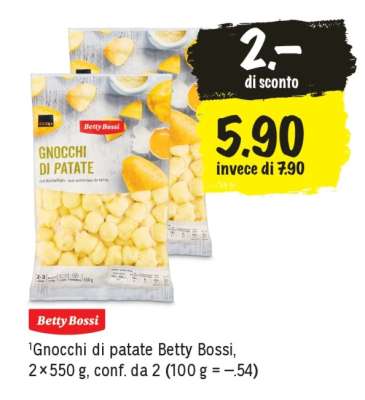 Gnocchi di patate Betty Bossi