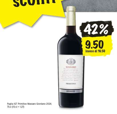 Puglia IGT Primitivo Massaro Giordano 2024