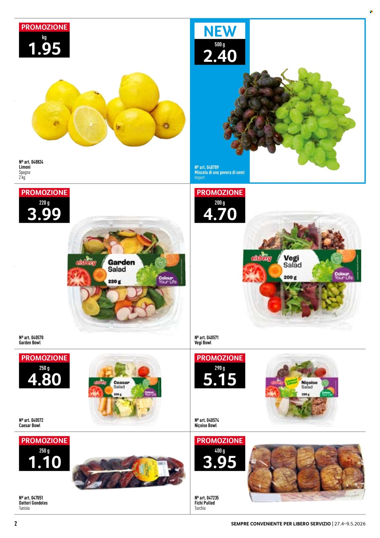 Volantino Prodega - 27.4.2026 - 9.5.2026. Pagina 2. Pagina 2
