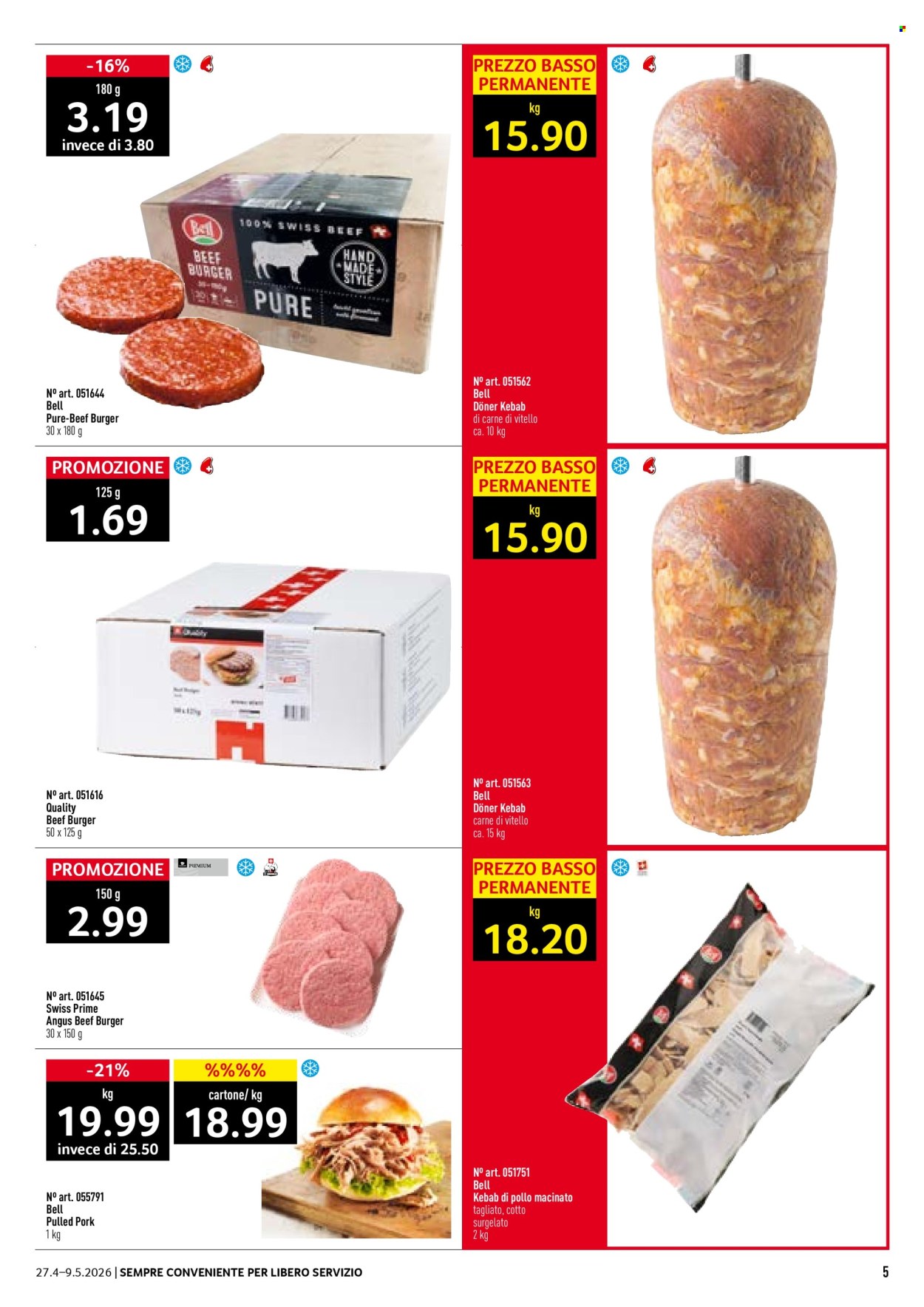 Volantino Prodega - 27.4.2026 - 9.5.2026. Pagina 5. Pagina 5