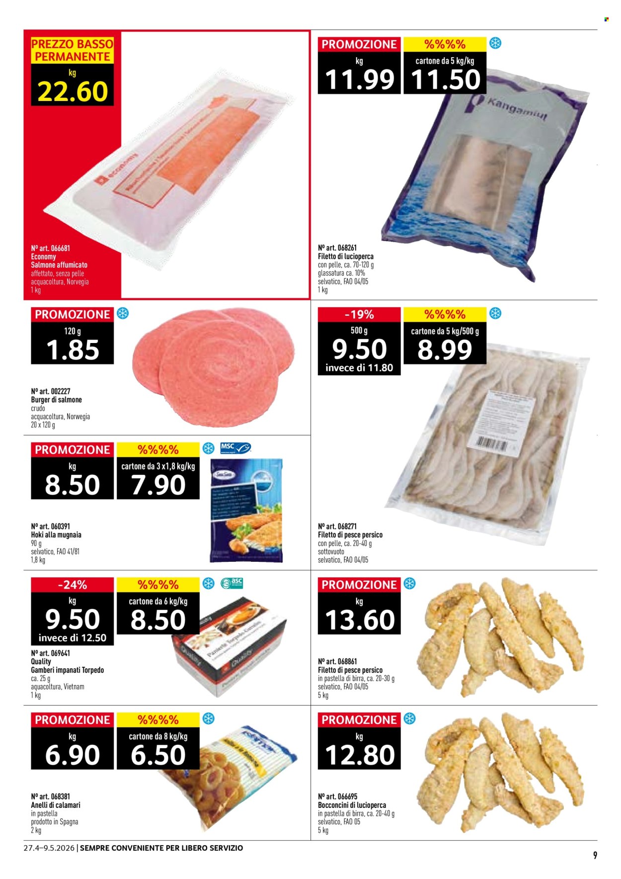 Volantino Prodega - 27.4.2026 - 9.5.2026. Pagina 9. Pagina 9