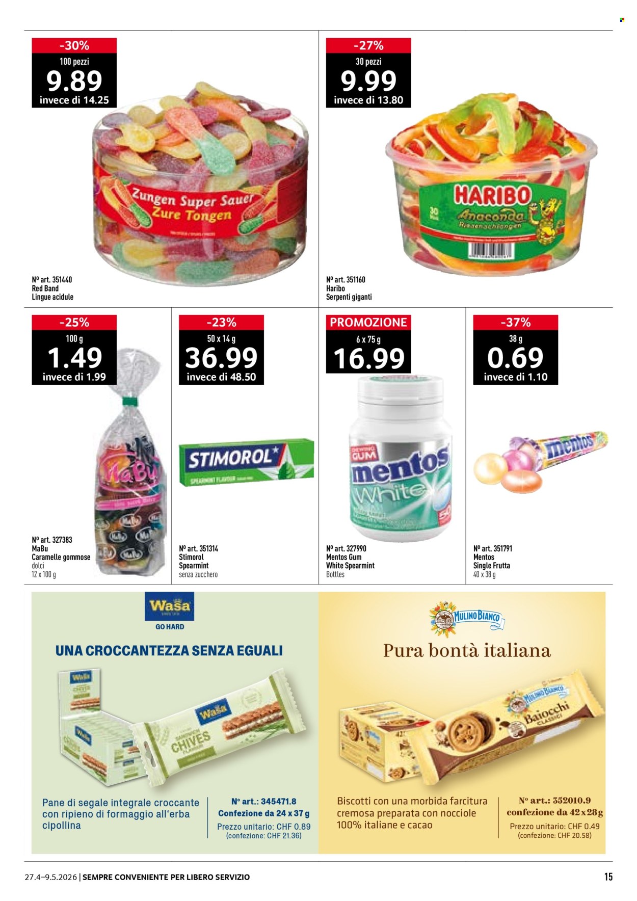 Volantino Prodega - 27.4.2026 - 9.5.2026. Pagina 15. Pagina 15