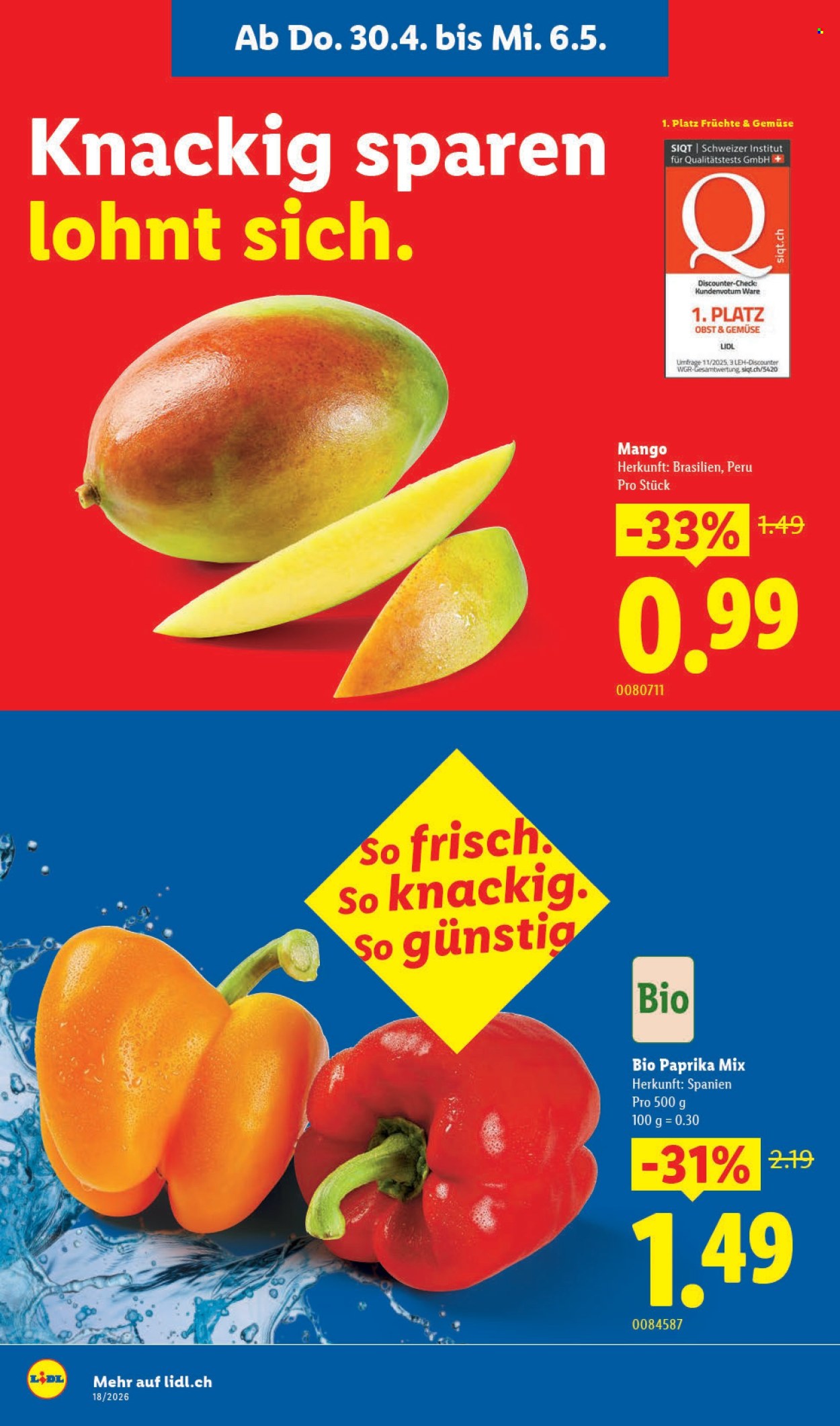 Volantino Lidl - 30.4.2026 - 6.5.2026. Pagina 4. Pagina 4