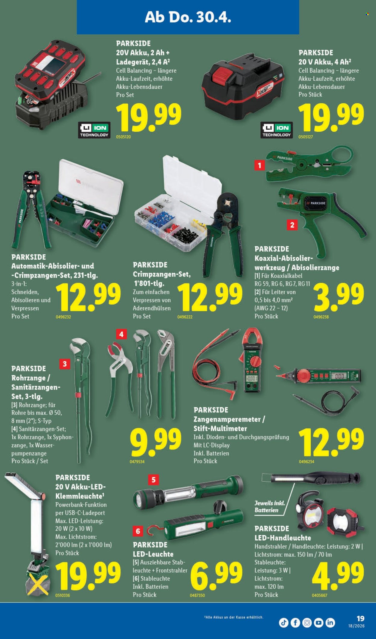 Volantino Lidl - 30.4.2026 - 6.5.2026. Pagina 21. Pagina 21