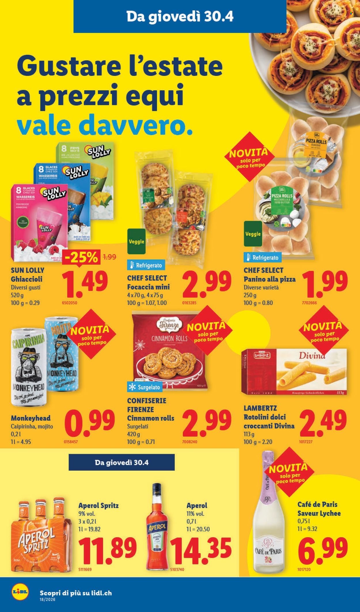 Volantino Lidl - 30.4.2026 - 6.5.2026. Pagina 14. Pagina 14