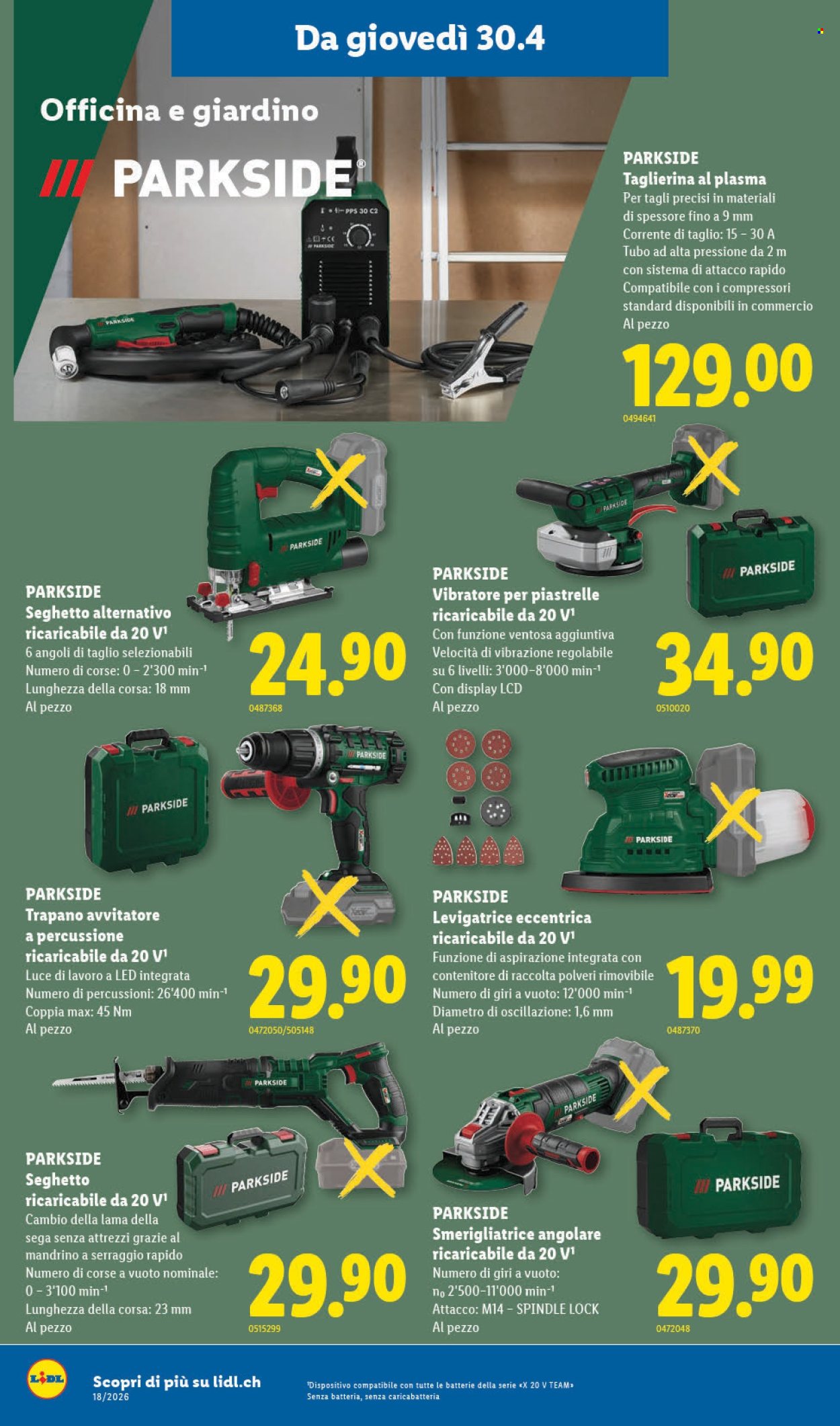 Volantino Lidl - 30.4.2026 - 6.5.2026. Pagina 20. Pagina 20