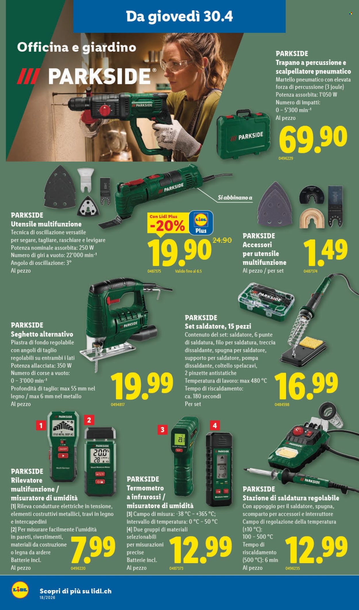 Volantino Lidl - 30.4.2026 - 6.5.2026. Pagina 22. Pagina 22