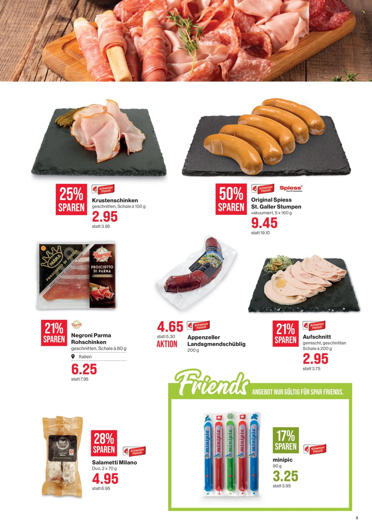 Volantino SPAR - 23.4.2026 - 29.4.2026. Pagina 3. Pagina 3
