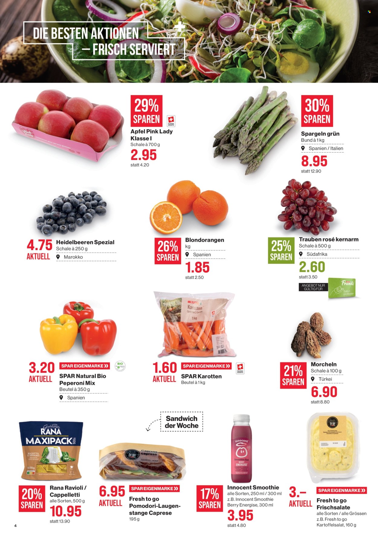 Volantino SPAR - 23.4.2026 - 29.4.2026. Pagina 4. Pagina 4