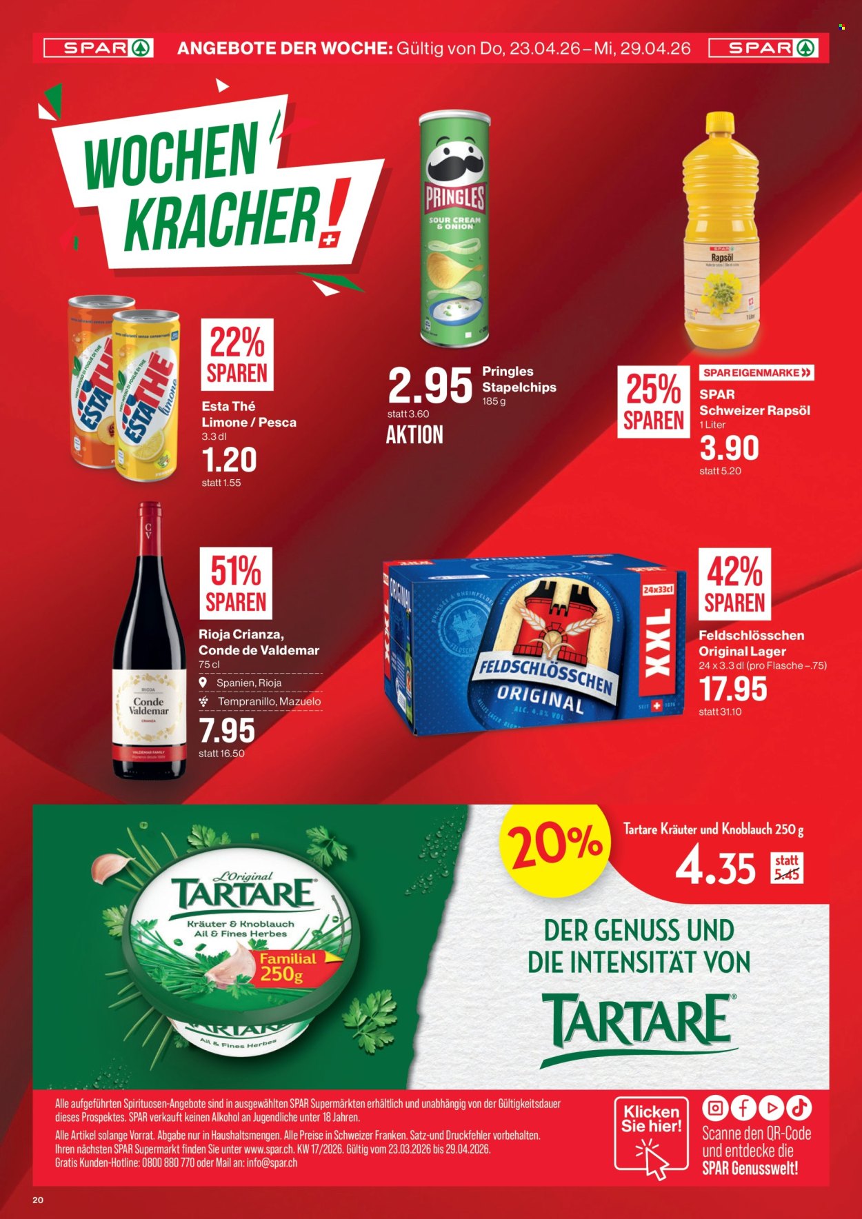 Volantino SPAR - 23.4.2026 - 29.4.2026. Pagina 20. Pagina 20