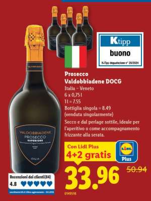 Prosecco Valdobbiadene DOCG