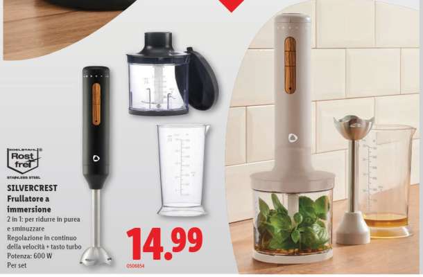SilverCrest Frullatore a immersione