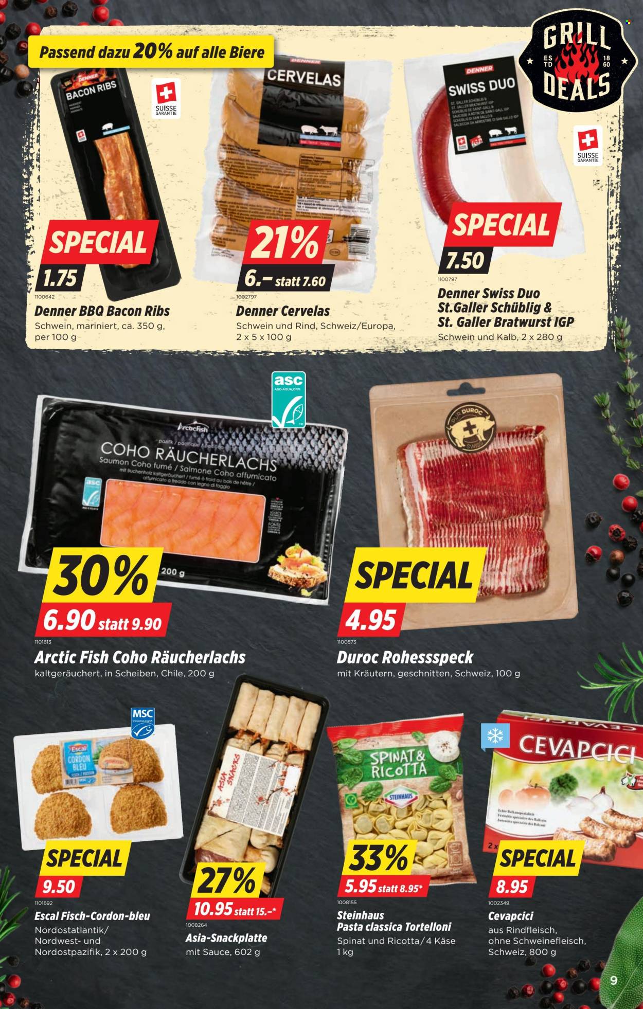 Volantino Denner - 30.4.2026 - 6.5.2026. Pagina 9. Pagina 9