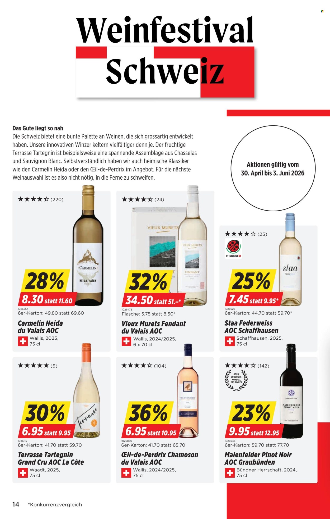 Volantino Denner - 30.4.2026 - 6.5.2026. Pagina 14. Pagina 14