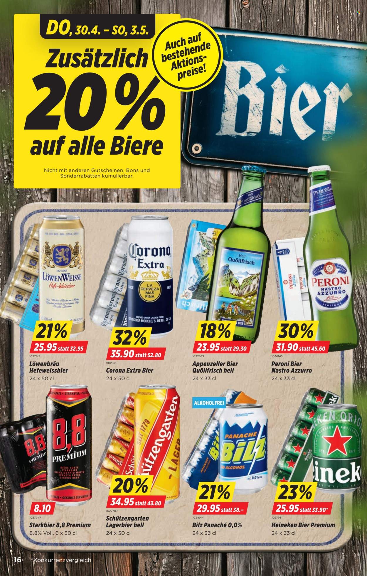 Volantino Denner - 30.4.2026 - 6.5.2026. Pagina 16. Pagina 16