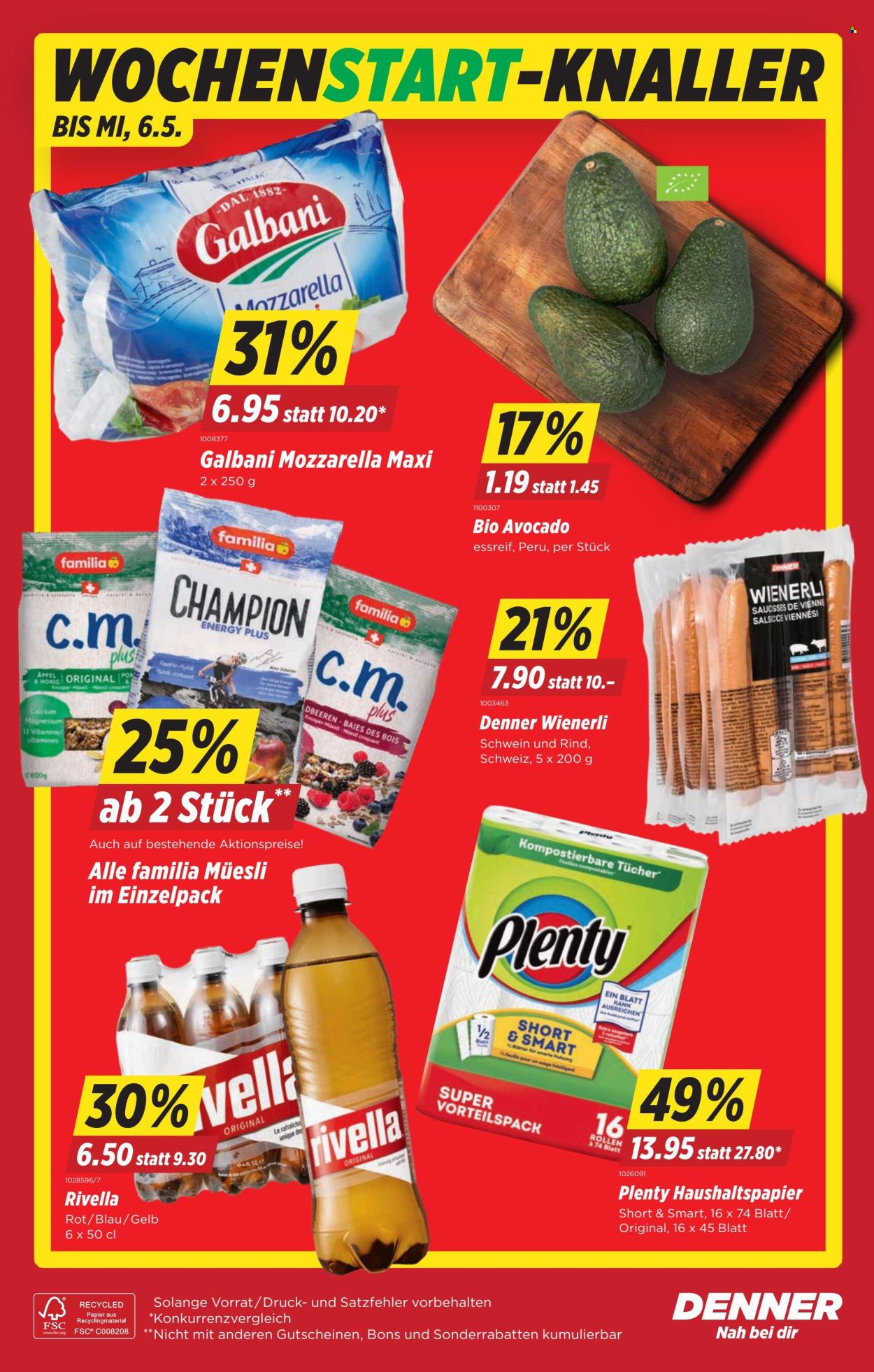 Volantino Denner - 30.4.2026 - 6.5.2026. Pagina 24. Pagina 24