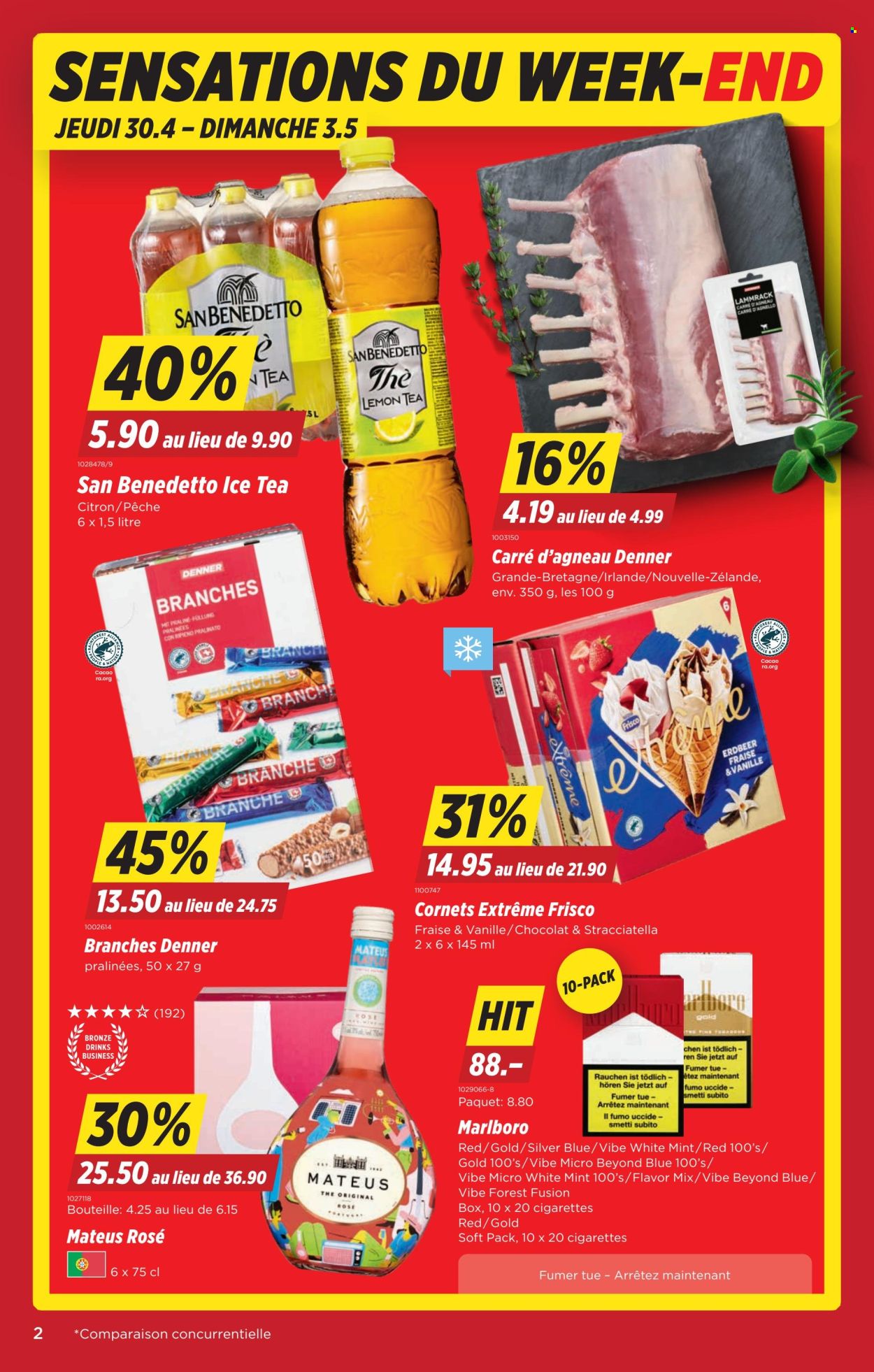 Volantino Denner - 30.4.2026 - 6.5.2026. Pagina 2. Pagina 2