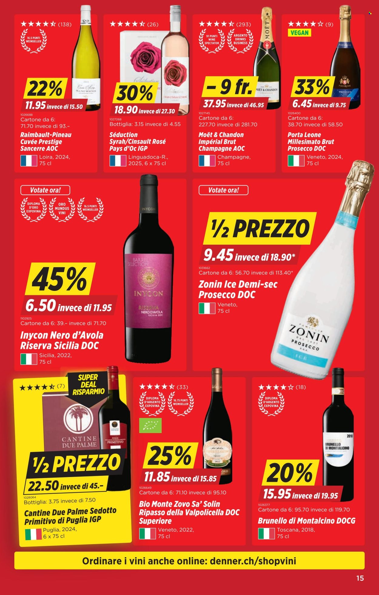 Volantino Denner - 30.4.2026 - 6.5.2026. Pagina 15. Pagina 15